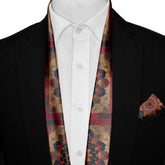 DONNA POBUK MEN SCARF AND POCKET SQUARE SET – PREMIUM COLLECTION